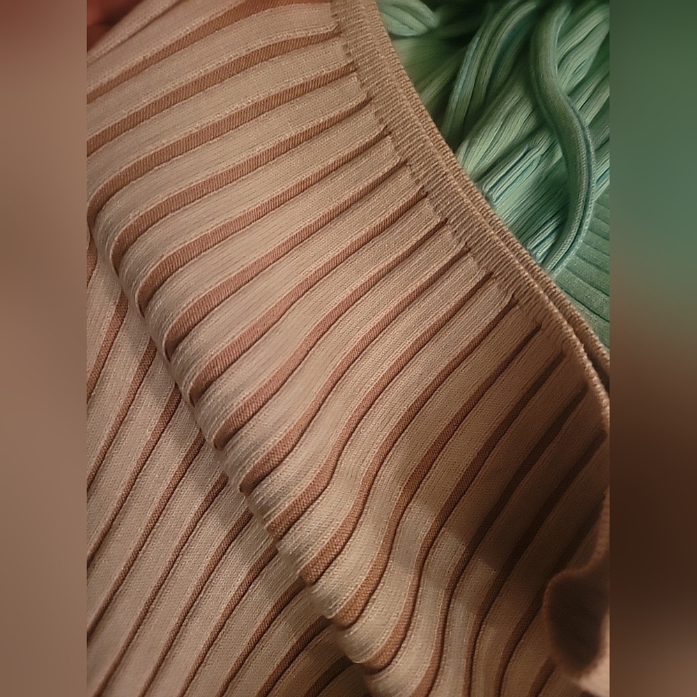 Sofia By Sofia Vergara Mint Green Ribbed Intimate… - image 7